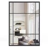 Promotions Sieninis veidrodis, 101,5x71x3 cm, juodas, metalinis rėmas