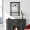 Promotions Sieninis veidrodis, 101,5x71x3 cm, juodas, metalinis rėmas