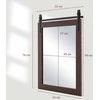 Promotions Sieninis veidrodis, 76,2x55,9 cm, rudas