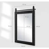 Promotions Sieninis veidrodis, 76,2x55,9 cm, Rudas