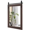 Promotions Sieninis veidrodis, 76,2x55,9 cm, rudas