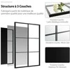 Promotions Sieninis veidrodis, 70x100 cm, juodas