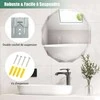 Promotions Sieninis veidrodis, 76x76 cm, juodas