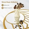 Promotions Sieninis veidrodis, 80 cm skersmuo, auksinis