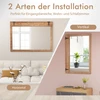 Promotions Sieninis veidrodis 99x70 cm natūralus