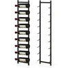 Promotions Sieninis vyno laikiklis L 21,6x14x73,7 cm juodas