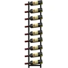 Promotions Sieninis vyno laikiklis L 21,6x14x73,7 cm juodas