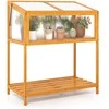 Promotions Šiltnamis daigams, 90.2x50.8x106.7 cm, oranžinė, mediena