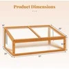 Promotions Šiltnamis daigams, 94x63.5x40.6 cm, oranžinė, mediena