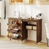 Promotions Sulankstomas siuvimo stalas, 118,5x40x79,5 cm, baltas