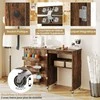 Promotions Sulankstomas siuvimo stalas, 118,5x40x79,5 cm, baltas