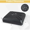 Promotions Skėčio pagrindas 81.3x81.3x19.1 cm Juodos ratukai HDPE