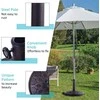 Promotions Skėčio stovėjimo pagrindas, derva ir plienas, 44,5 cm, bronzos spalvos