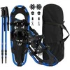 Promotions Snieglentės rinkinys, aliuminio rėmas, 63 cm, mėlynas