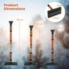 Promotions Sniego kastuvas ir ledo grandiklis, 31x15x84-104 cm, oranžinis