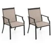 Promotions Sodas valgomojo kėdės, 2 vnt., 68x61x90 cm, Kavos spalvos