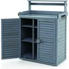 Promotions Sodininko stalas 87x45x120 cm pilkas, cinkuotas metalas
