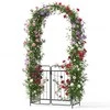 Promotions Sodo arka, 102x49x223 cm, juoda, metalas