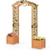 Promotions Sodo arka, 185x45x201 cm, geltona