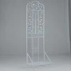 Promotions Sodo grotelės, 50x30x189,5 cm, balta, metalinė sulankstoma lentyna