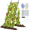 Promotions Sodo grotelės 80x95x190 cm juodas metalas