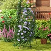 Promotions Sodo grotelės 80x95x190 cm juodas metalas