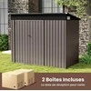 Promotions Sodo namelis, 235x117x185 cm, Rudas
