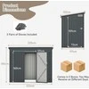 Promotions Sodo namelis, 235x117x185 cm, Pilkas