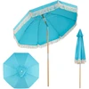 Promotions Sodo skėtis 270x270x225 cm Mėlynas poliesterio audinys