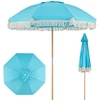 Promotions Sodo skėtis 270x270x225 cm Mėlynas poliesterio audinys