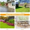 Promotions Sodo stalas, 70x70x70 cm, juodas, grūdintas stiklas ir metalas
