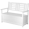 Promotions Sodo suoliukas, 123x68.5x96 cm, balta, su sandėliavimo vieta