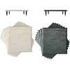 Promotions Sodo takelio akmenų rinkinys 39,5x39,5x2 cm, smėlio ir pilkos spalvos, PP medžiaga