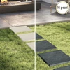 Promotions Sodo takelio akmenų rinkinys 39,5x39,5x2 cm, smėlio ir pilkos spalvos, PP medžiaga