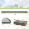 Promotions Lauko sodo takelis, 242x55x1,2 cm, pilkas