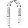 Promotions Sodo tinklas pergola, 143x40x234 cm, juoda