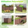 Promotions Sodo tvora 122x95x7 cm Ruda Plastikinė