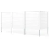 Promotions Sodo tvora 123x123x123 cm Balta Polipropilenas ir metalas
