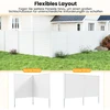 Promotions Sodo tvora 123x123x123 cm Balta Polipropilenas ir metalas