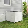 Promotions Sodo tvora L formos 2 vnt. 122x30 cm balta