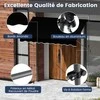 Promotions Spaustuvo markizė, 250x120x210-300 cm, Balta