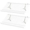 Promotions Spinta lentynos, 61x30x2,5 cm, balta