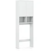 Promotions Spintelė virš tualeto 60x23x166 cm Balta MDF