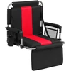 Promotions Stadium Seat 54x43x44 cm Raudonas sulankstomas su talpa