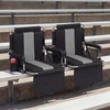 Promotions Stadium sėdynė 54x43x44 cm Pilka sulankstoma, su daiktadėže