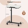 Promotions Stalas lovai, 52x33x69-112 cm, Pilkas