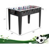 Promotions Stalo futbolo stalas, medinis, 121.9x61x78.7 cm, juodas