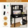 Promotions Stalo lentyna, 94x25x73 cm, juoda, mediena