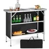 Promotions Stalo stalas, 110x38x88 cm, Juodas