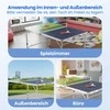 Promotions Stalo teniso stalas, 120x76x55 cm, žalias, sulankstomas